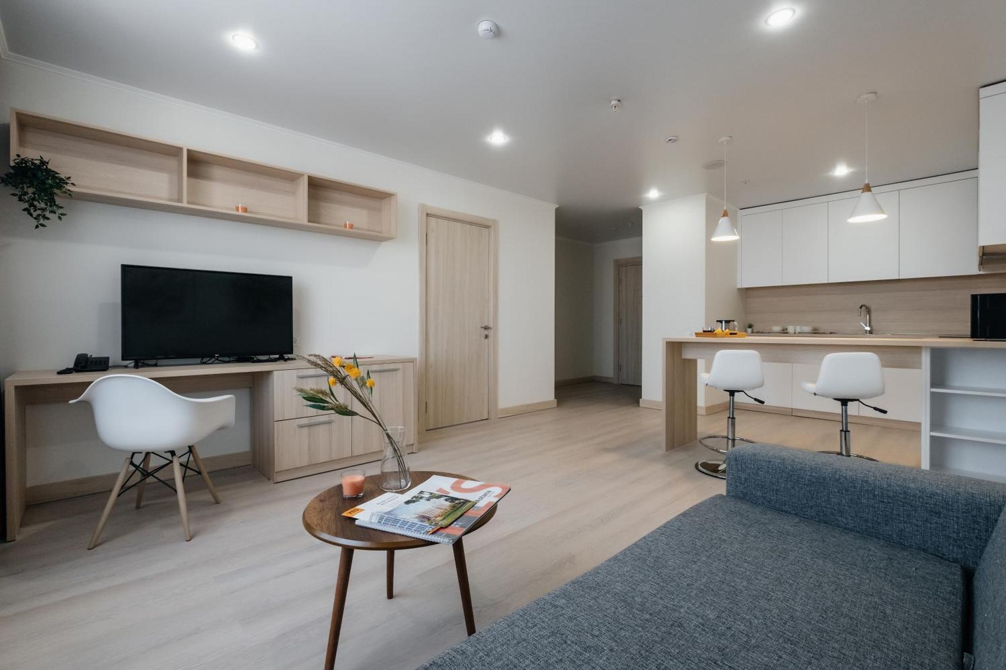 Ye'S Астана Aparthotel Exteriör bild